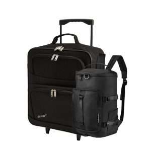 Set ručne prtljage – putna torba 55x40x20 + ruksak 40x20x25 cm