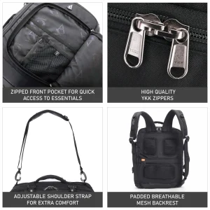 Aerolite ruksak 40x30x20 cm 24 L – Ryanair i Wizz Air - Slika 3